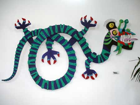 Gecko Kunstwerk von César Manrique
