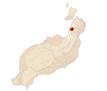 Guinate - Karte - Lanzarote